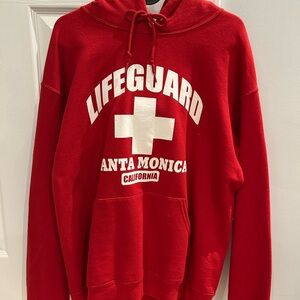 Santa Monica Red Hoodie